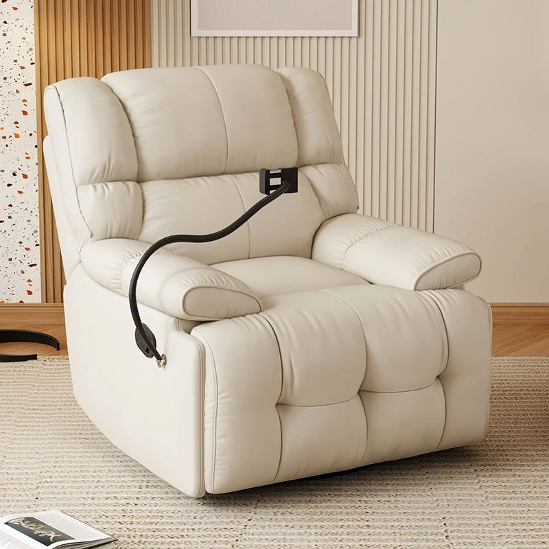 休闲头等太空沙发舱多功能客厅懒人按摩电动旋转躺椅云朵休闲单人