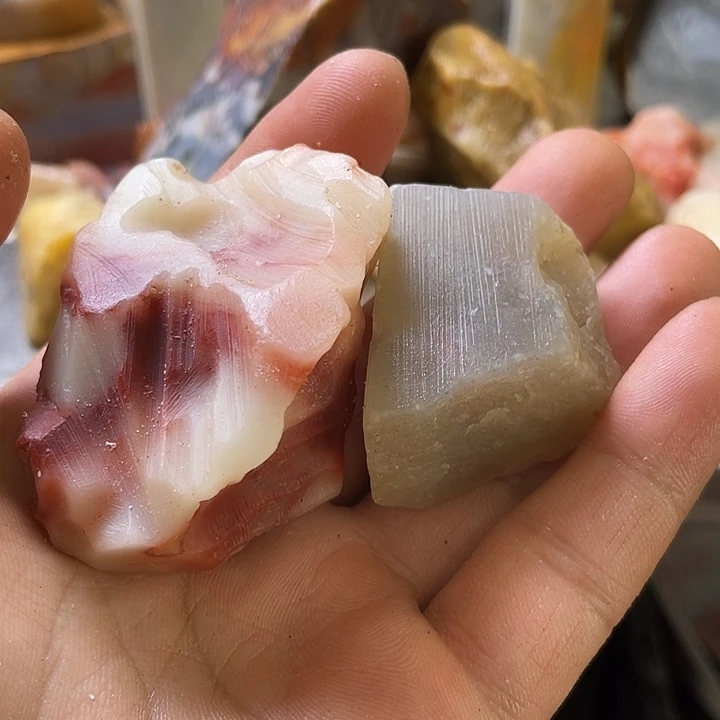 寿山石君*寿山石的制作