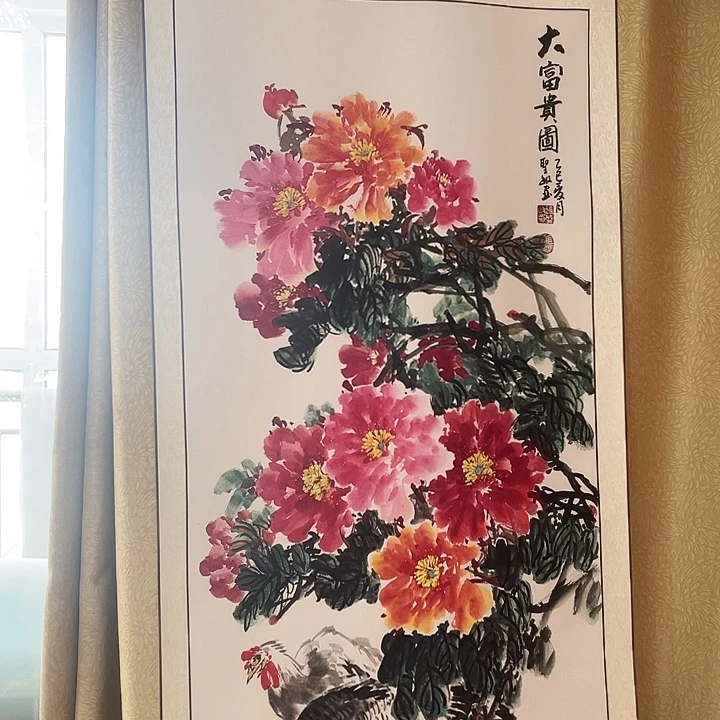 国画张圣敏先生纯手绘作品