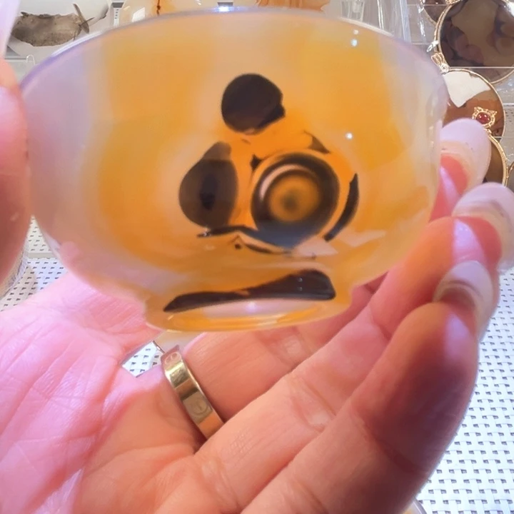 霁***风玛瑙/玉髓合金颈饰