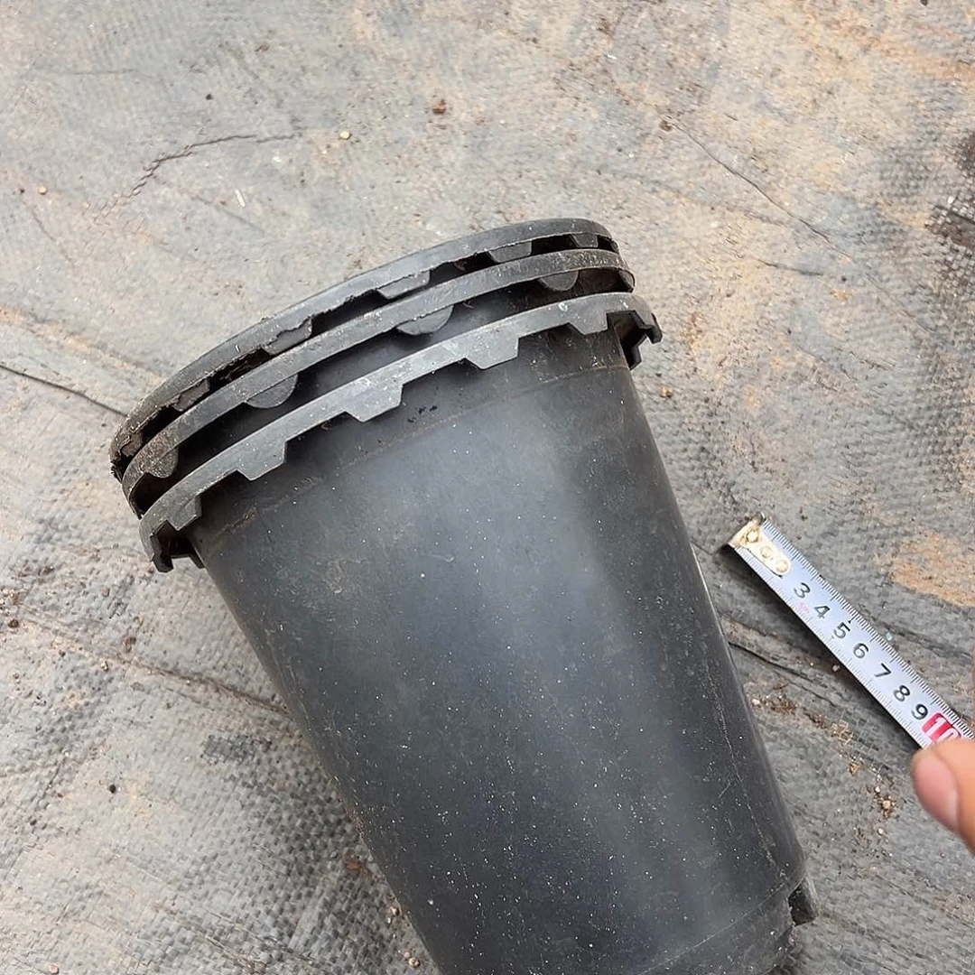 塑料花边盆口径17发15个