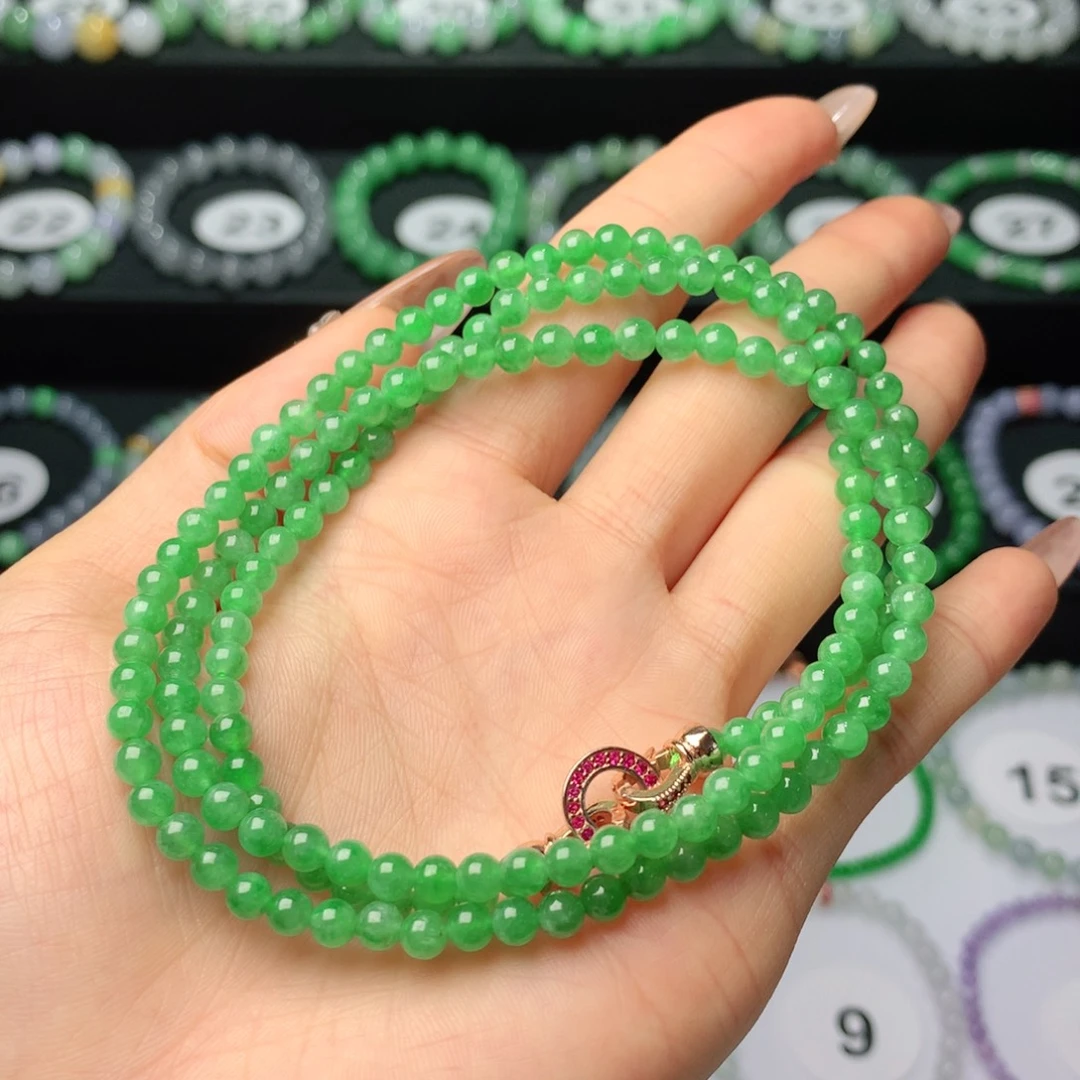 翡翠未镶嵌手链翡翠