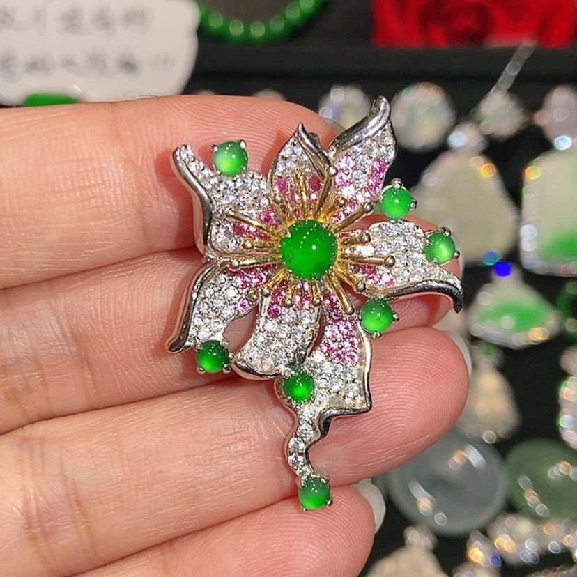 【闪购商品】颈饰未镶嵌翡翠天然翡翠