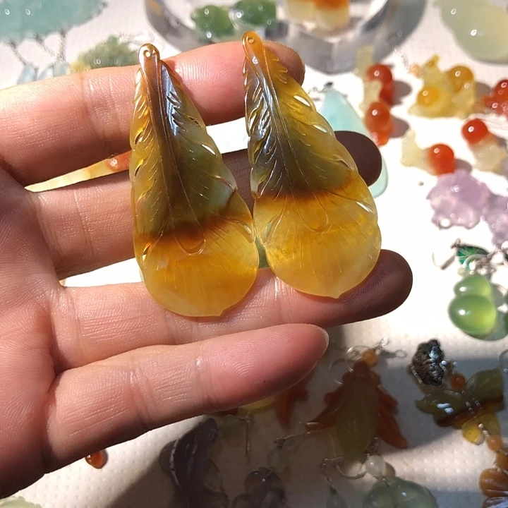 淼***淼蛇纹石玉未镶嵌颈饰