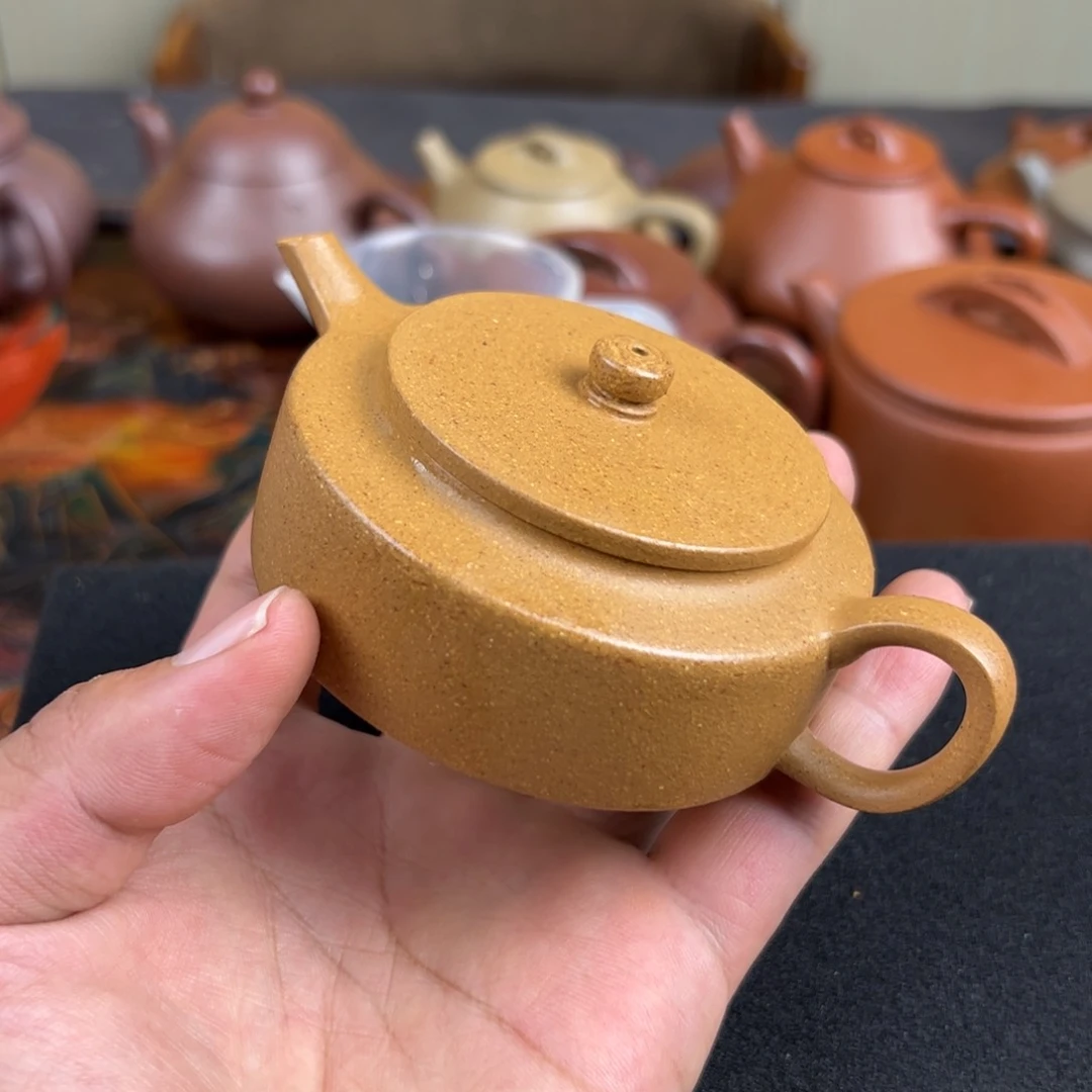 茶壶紫砂半手工周盘