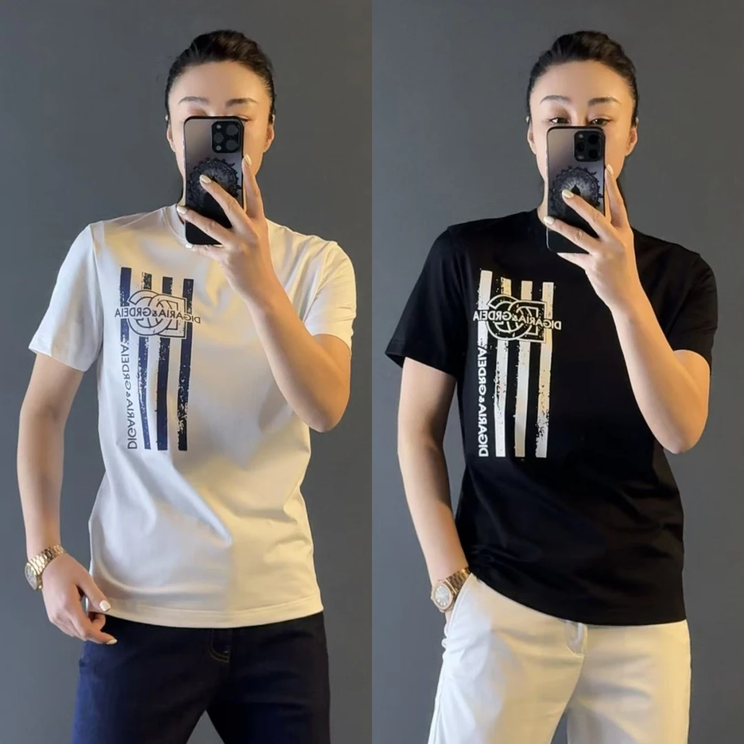 DIGARIA男士短袖G102夏季新款男装个性百搭时尚休闲短袖