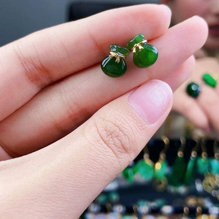 和田玉珠宝奇石银S925镶嵌