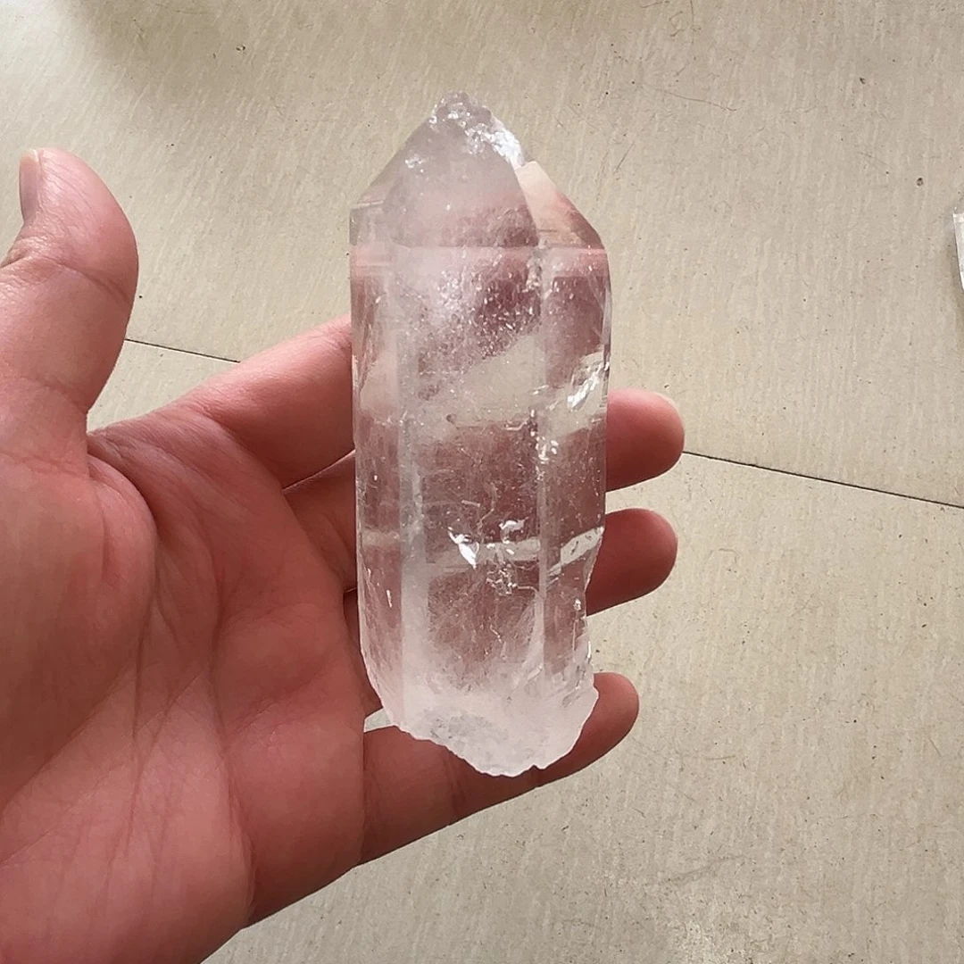 珠宝半成品水晶未镶嵌印度喜玛