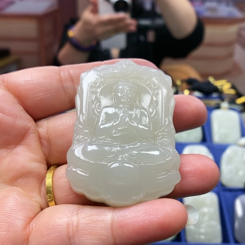 【闪购商品】和田玉颈饰未镶嵌爱****生