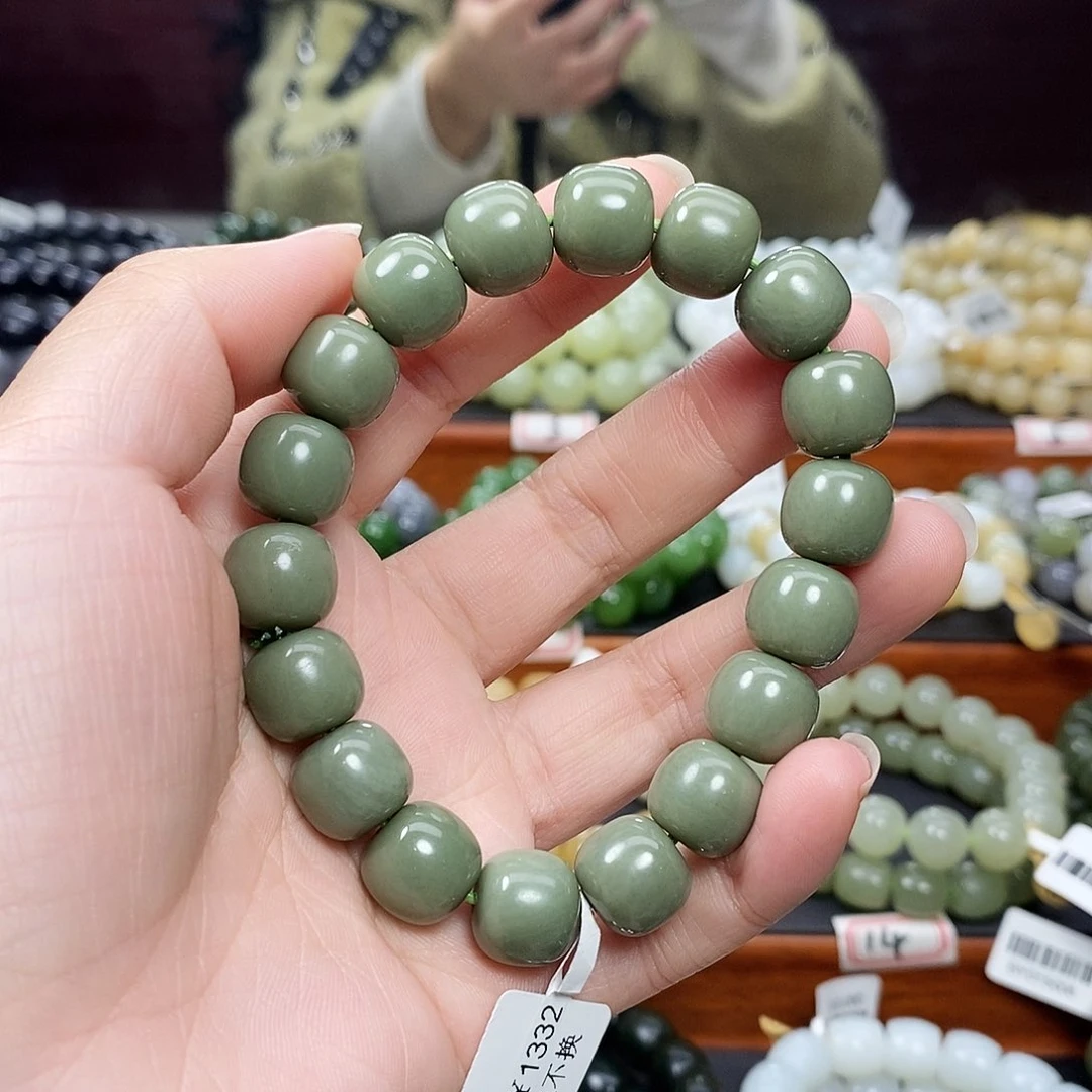 和田玉手链未镶嵌