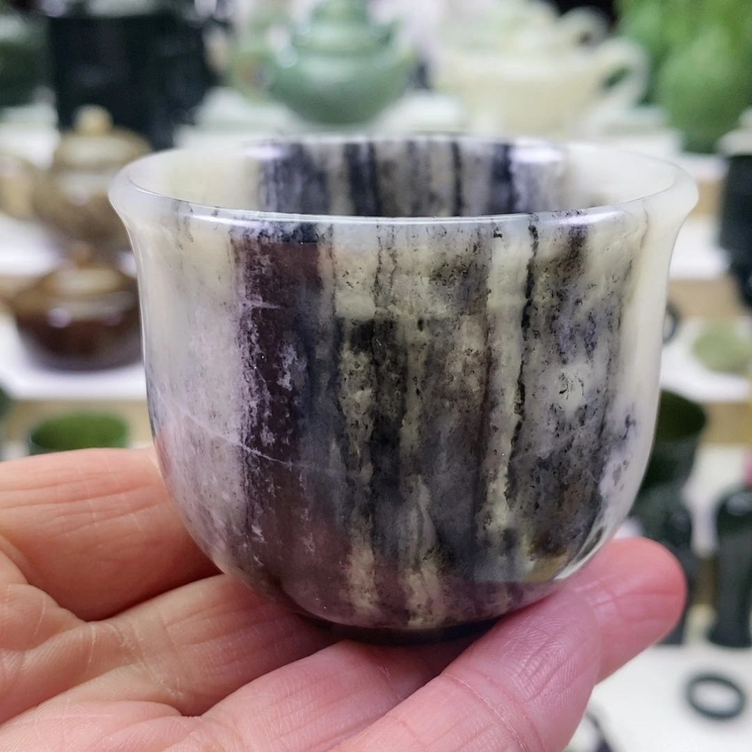 和田玉茶杯未镶嵌120m l