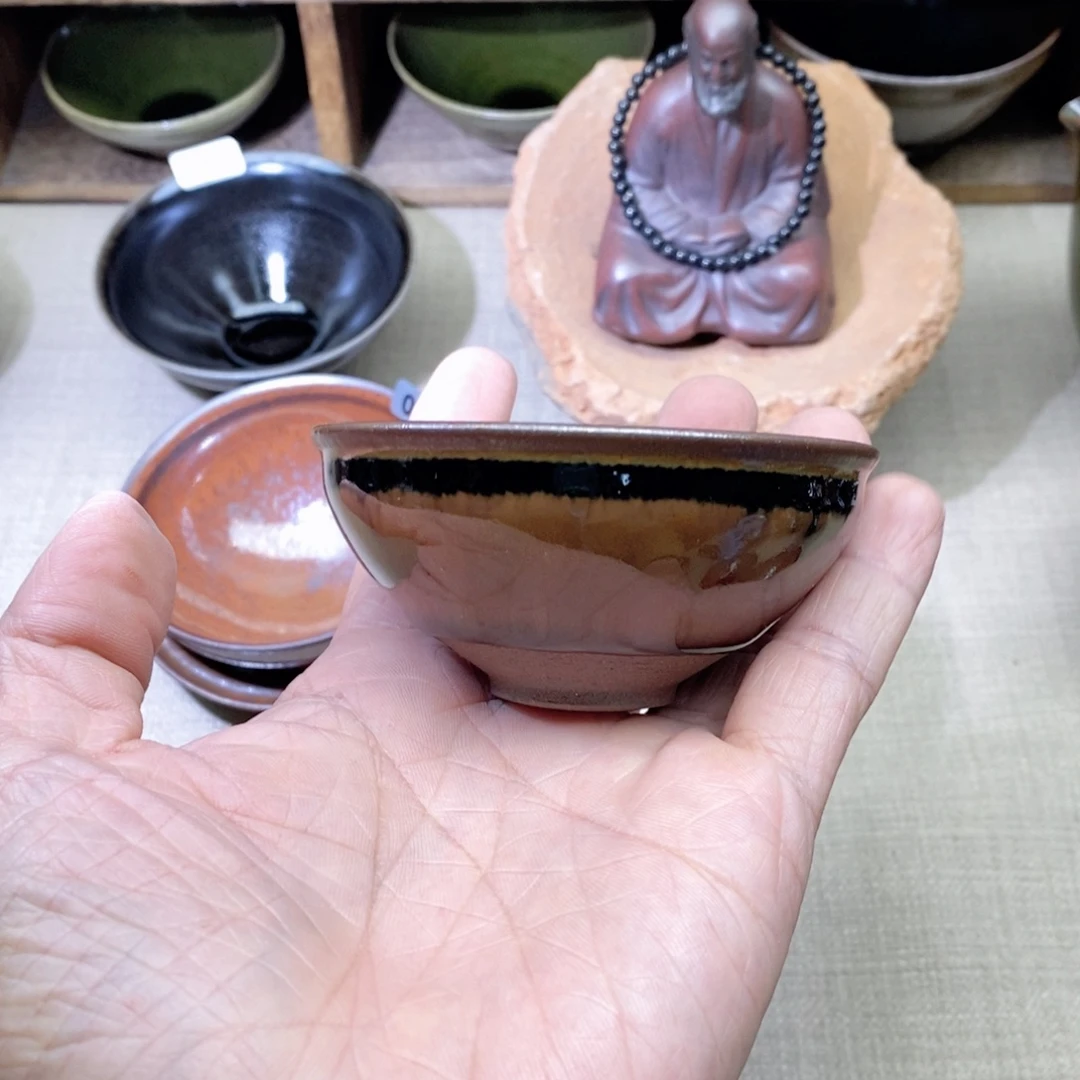 茶盏建盏主人杯漂亮036