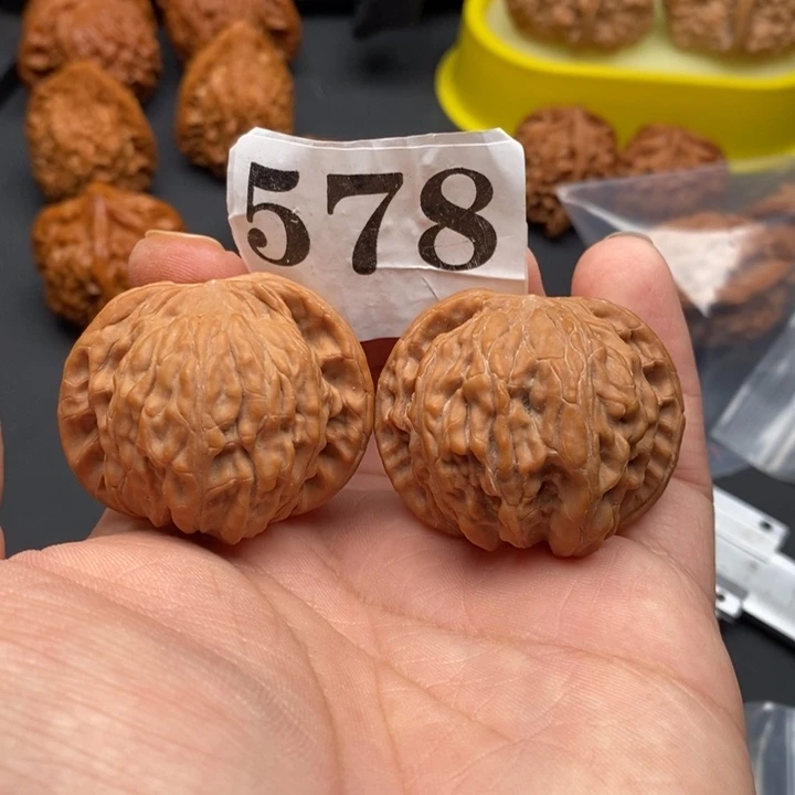 文玩核桃吊坠磨盘40