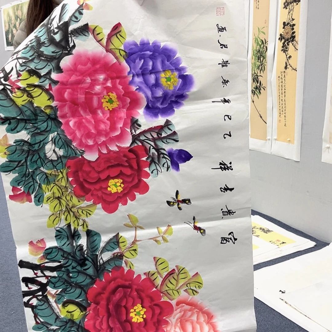 国画纯手绘字画作品