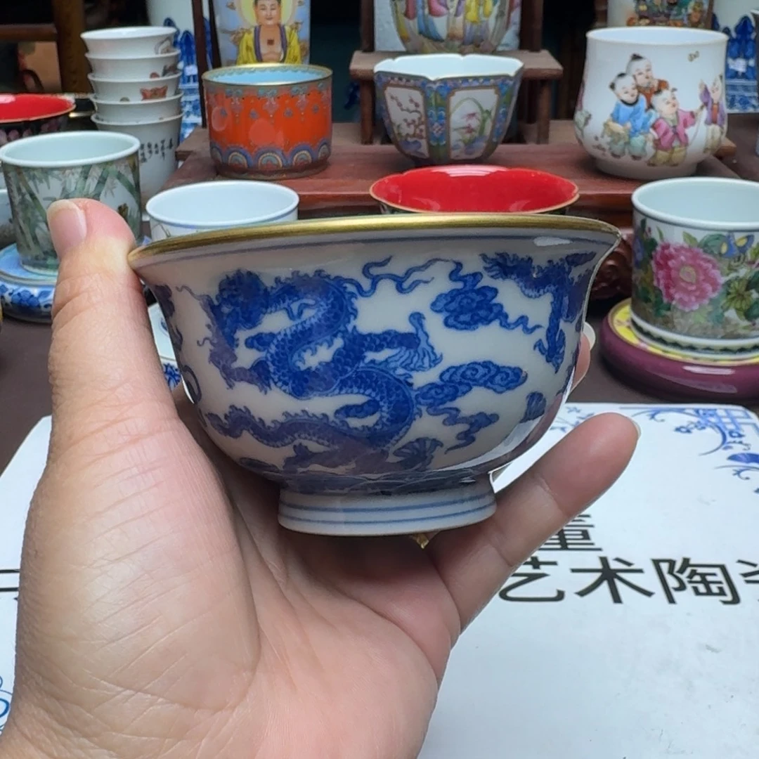 景德镇手工手绘展示