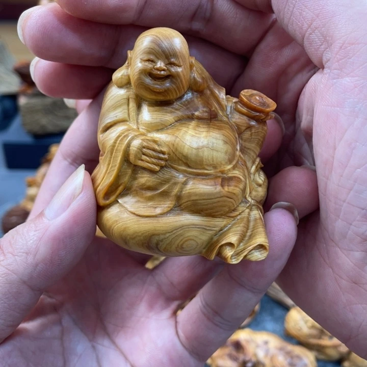 柏木（崖柏）太行崖柏根雕擺件