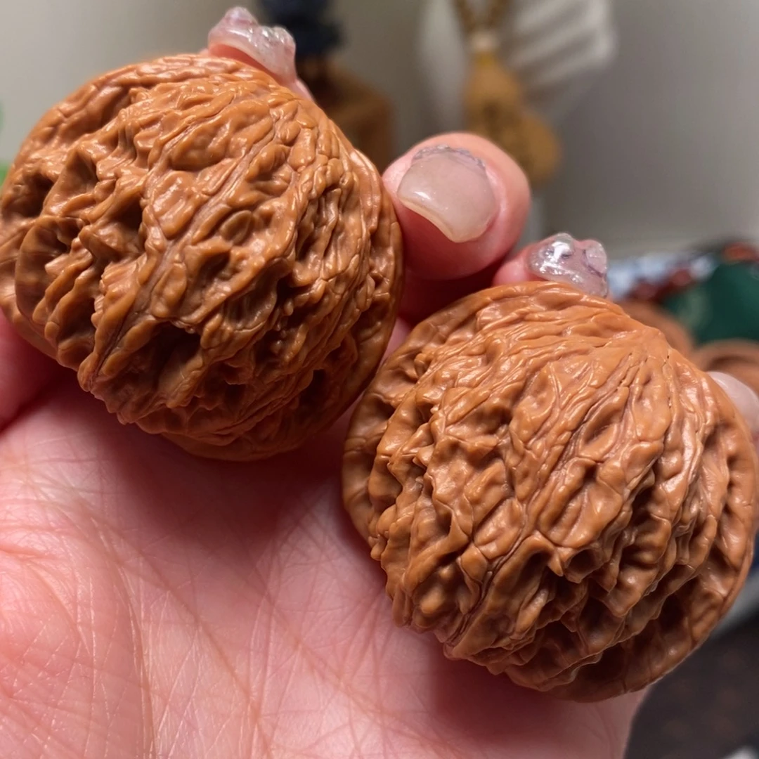 文玩核桃把件40尺寸全品磨盘