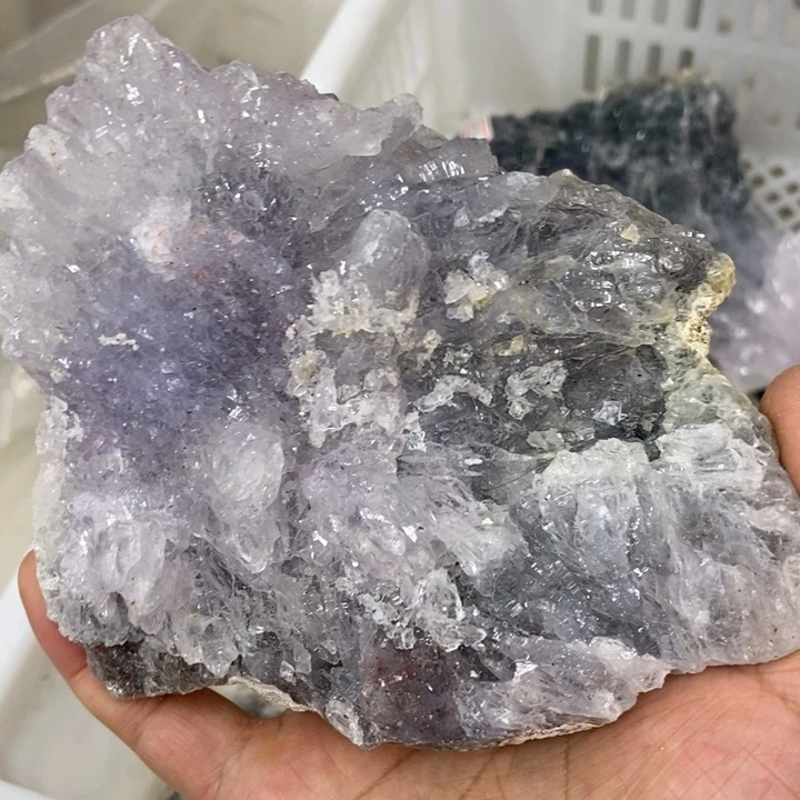 珠宝半成品紫晶未镶嵌