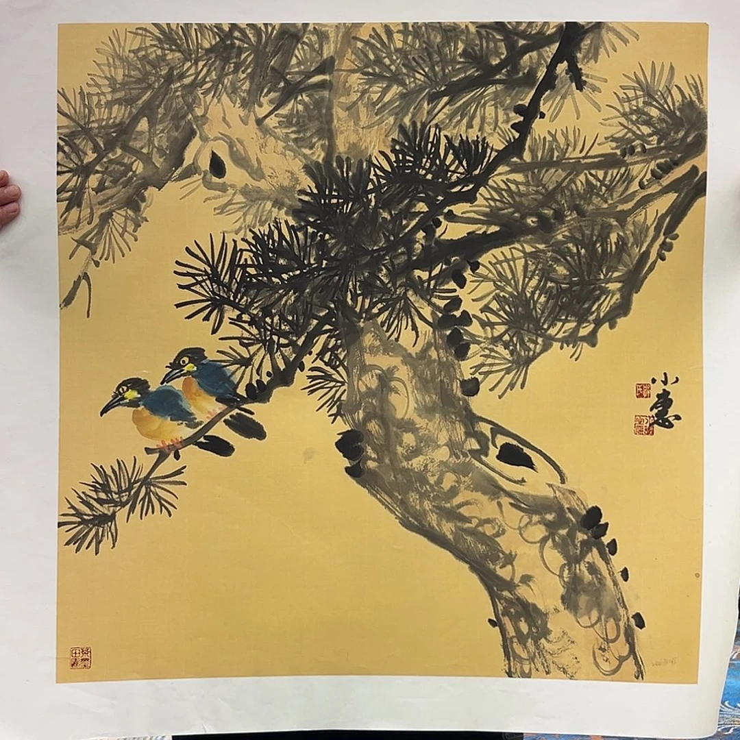 国画孙小慧展览原作