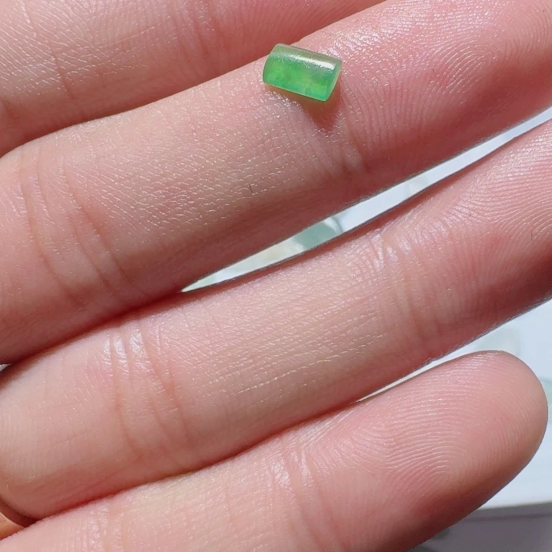 定制翡翠未镶嵌x*天然翡翠无事牌