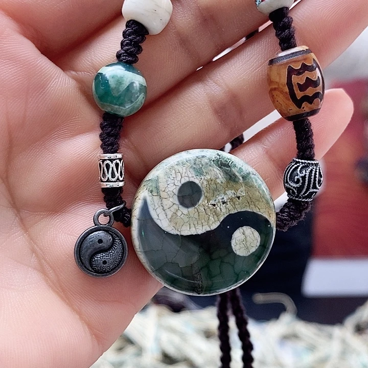 玛瑙/玉髓合金颈饰