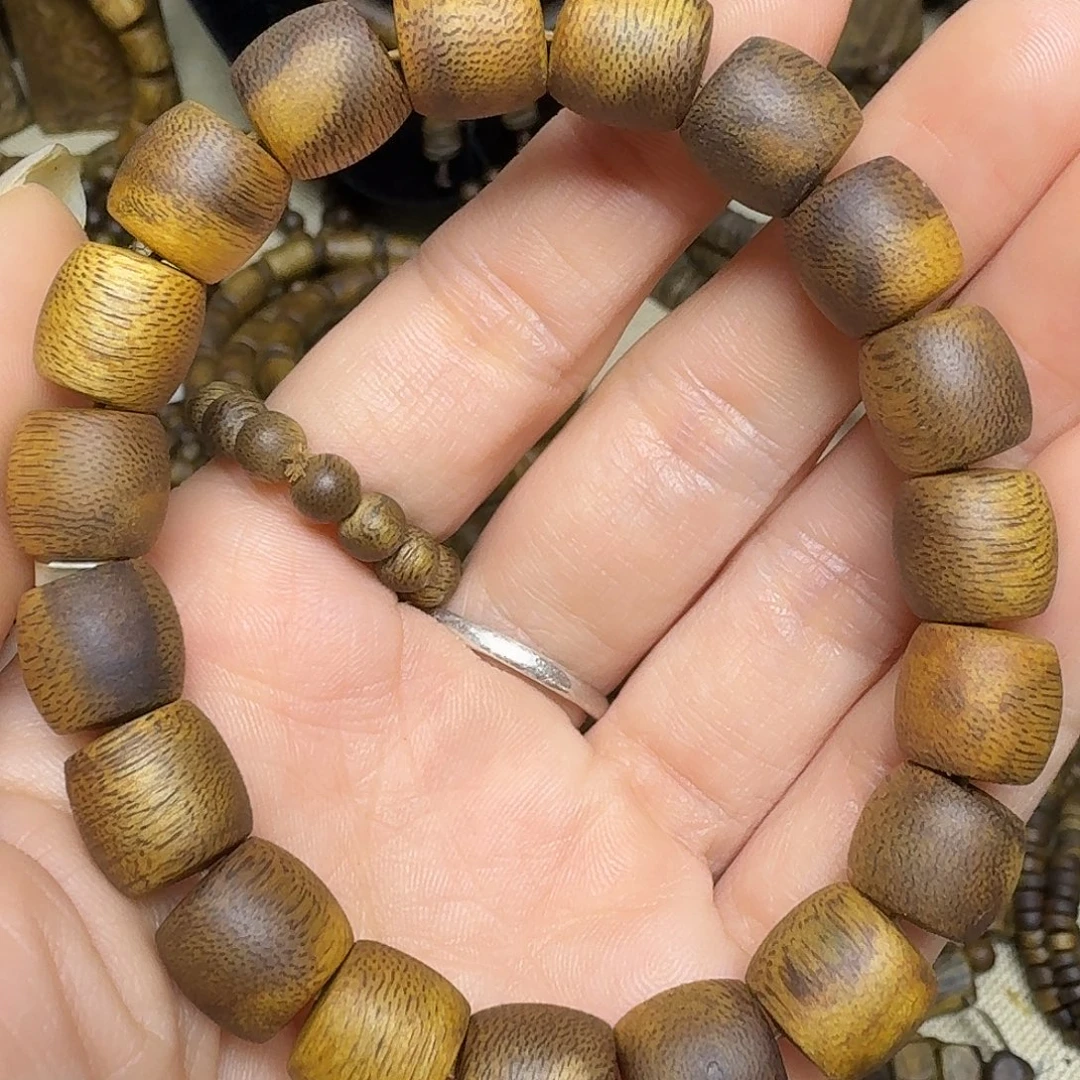 沉香手串陆河卡1.0-8克多样性发货一条