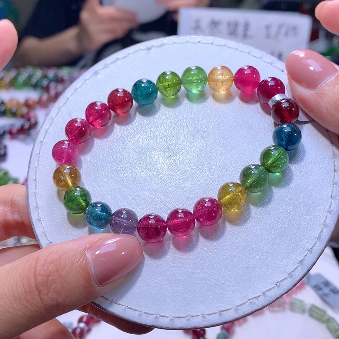 【闪购商品】未镶嵌手串碧玺8.8m