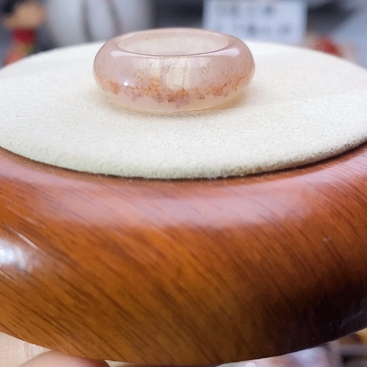 玛瑙/玉髓未镶嵌戒指B 46不退换港18+内径18.5