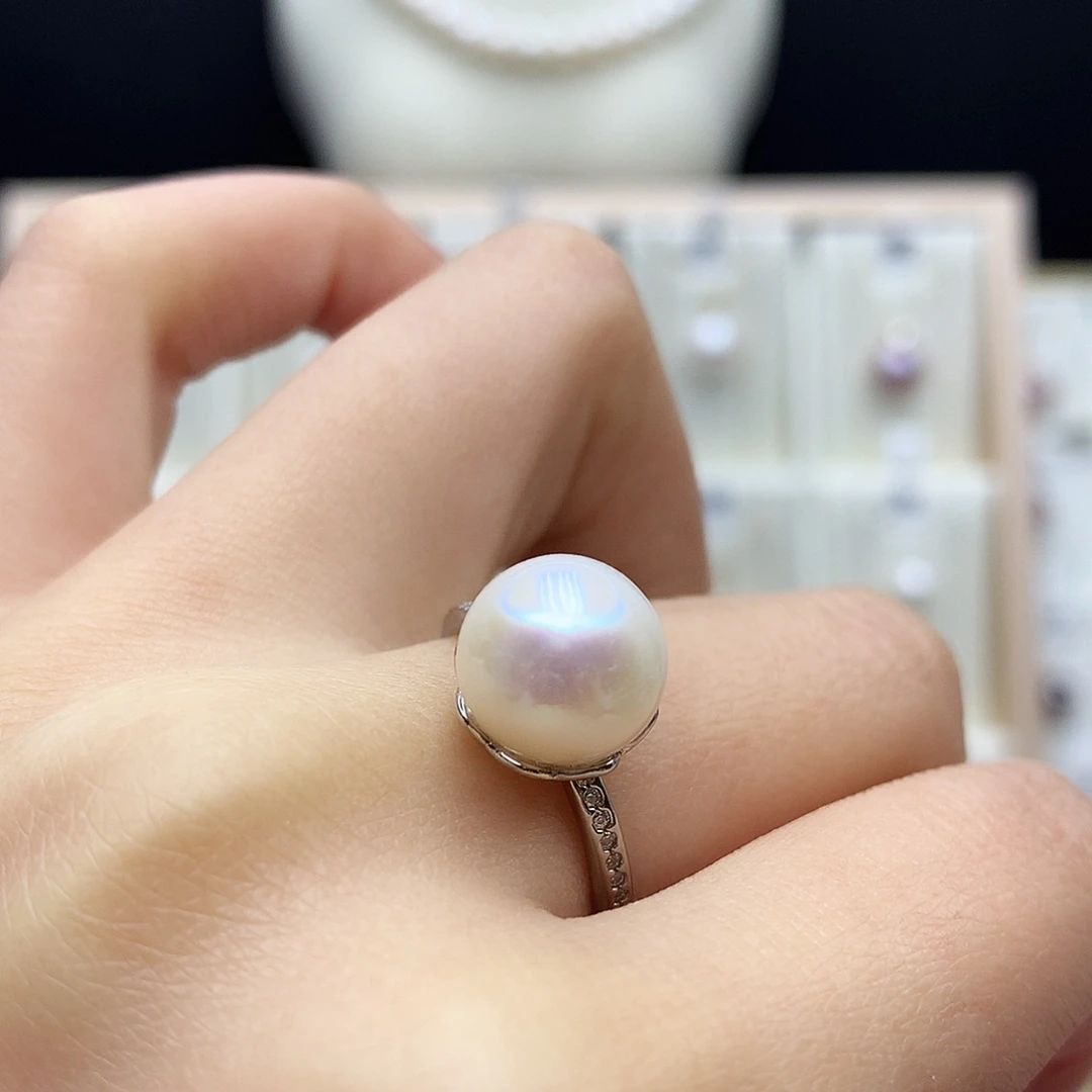 淡水珍珠颈饰合金