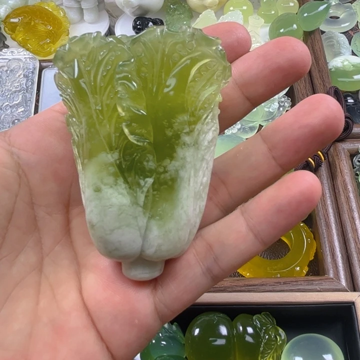 岫玉未镶嵌吊坠(不含链)洋****翔
