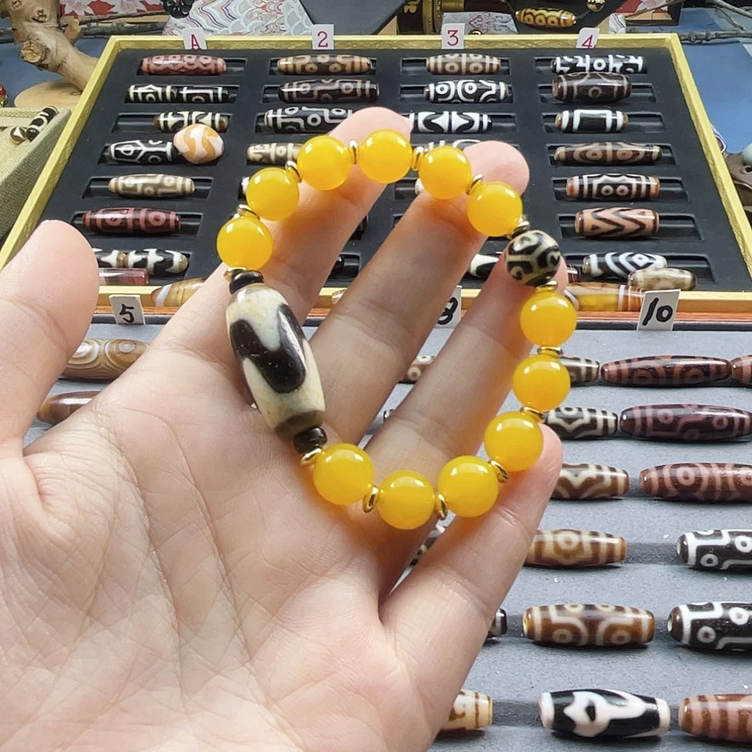 玛瑙/玉髓（覆膜）未镶嵌吊坠(赠链)