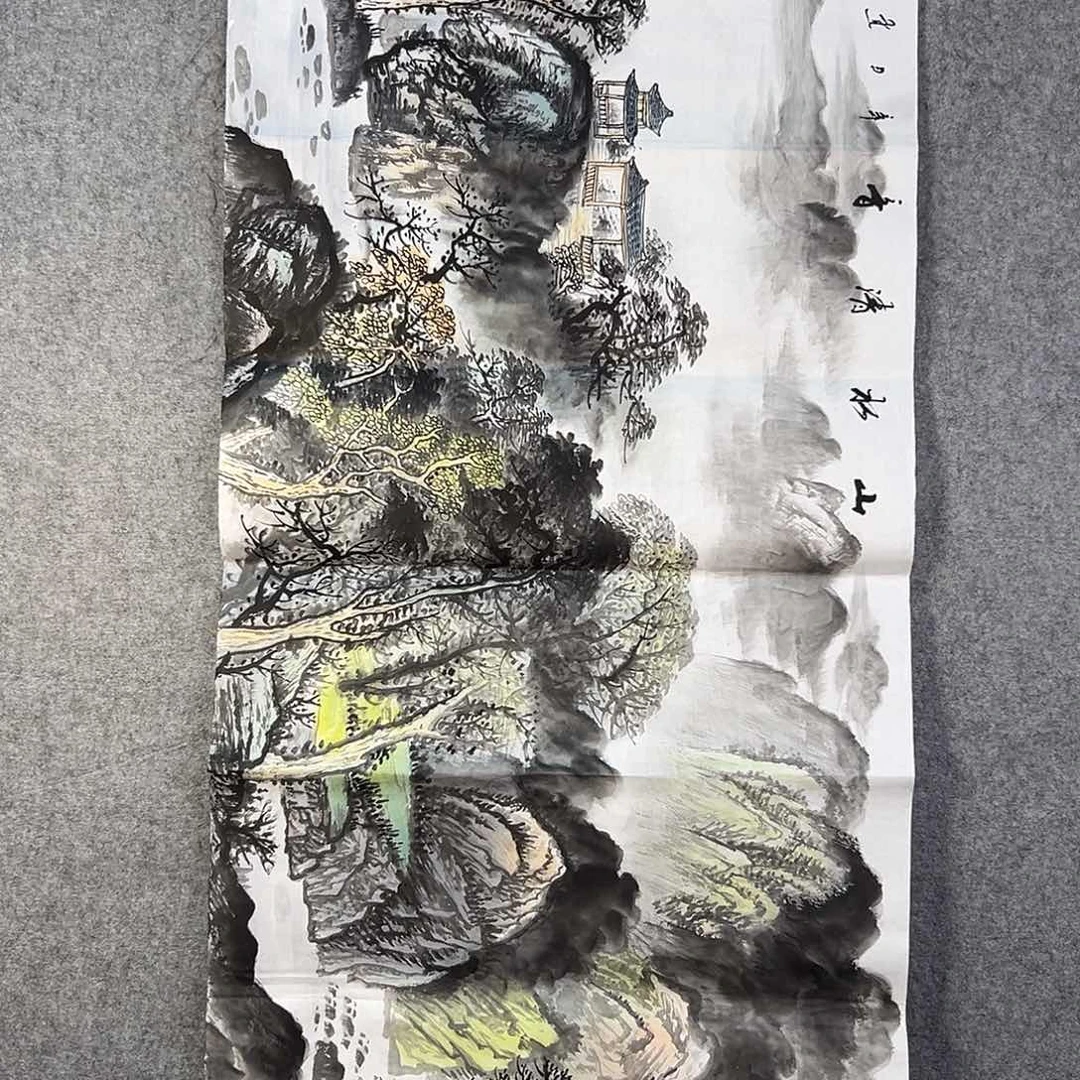 国画585 牡丹等植物生长于这里生长较