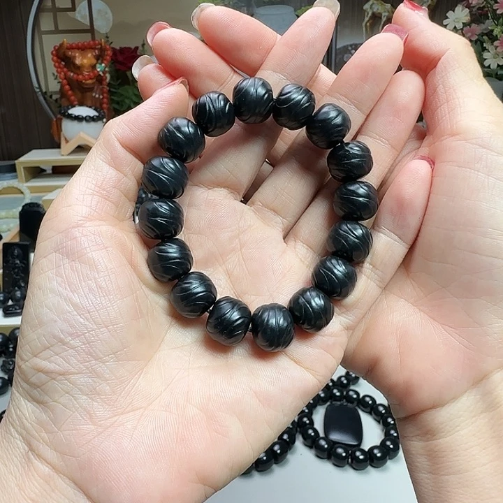 和田玉（墨玉）未镶嵌颈饰༺****༻卡14云锦