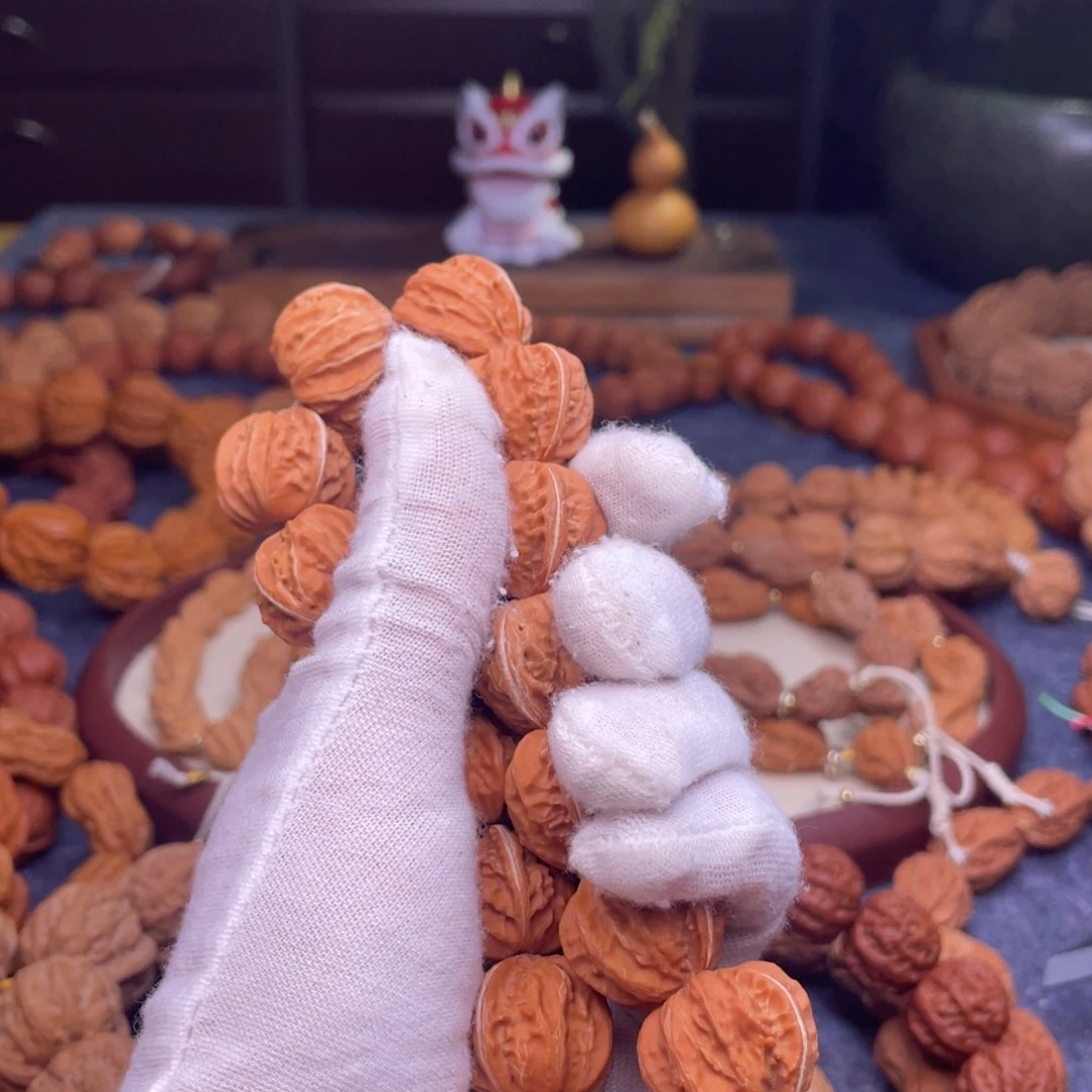 徐***大文玩核桃手串秋子