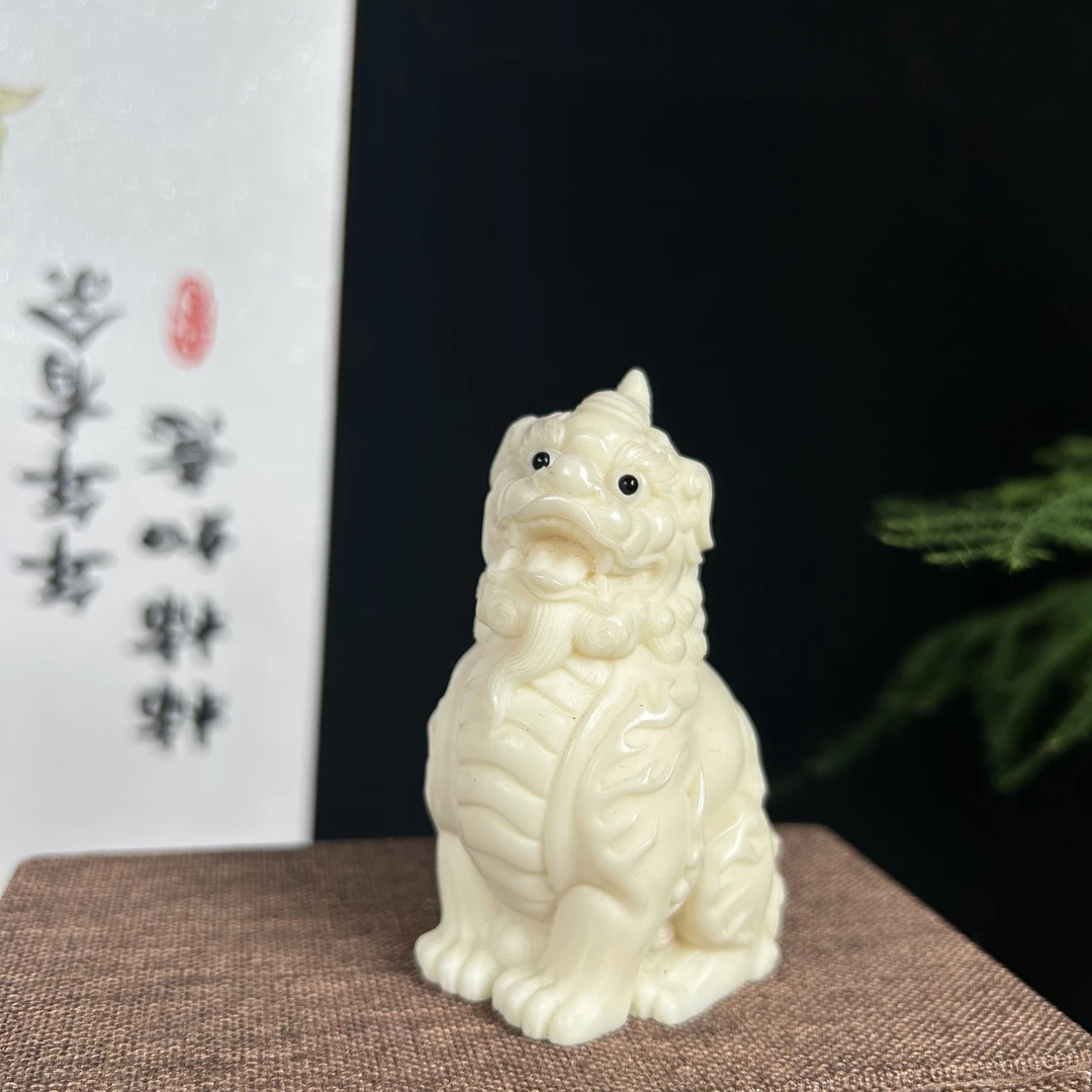 菩提新款独家麒麟摆件创意家居工艺品博古架桌面装饰