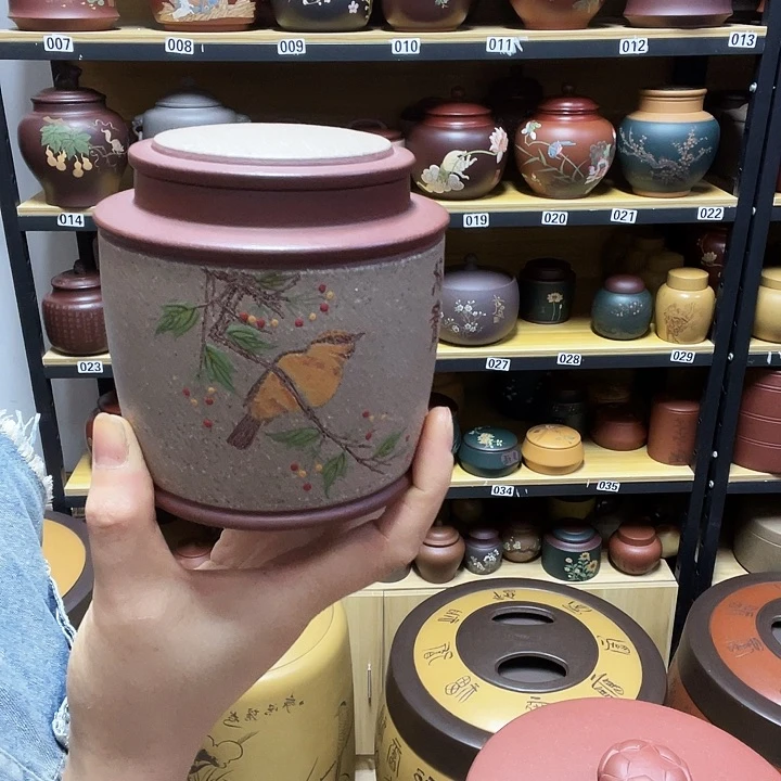 紫砂茶叶罐紫砂茶叶罐