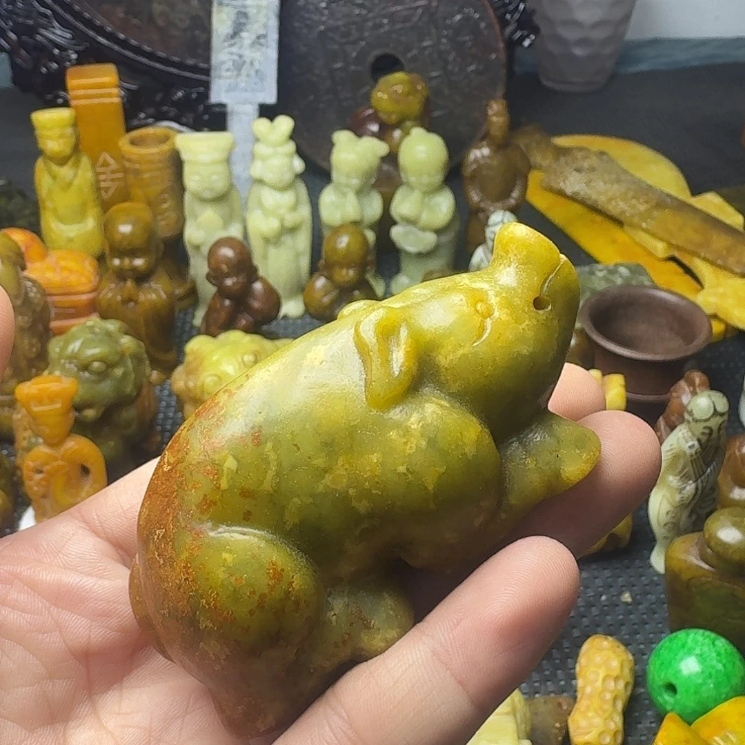 白玉菩提吊坠。。。