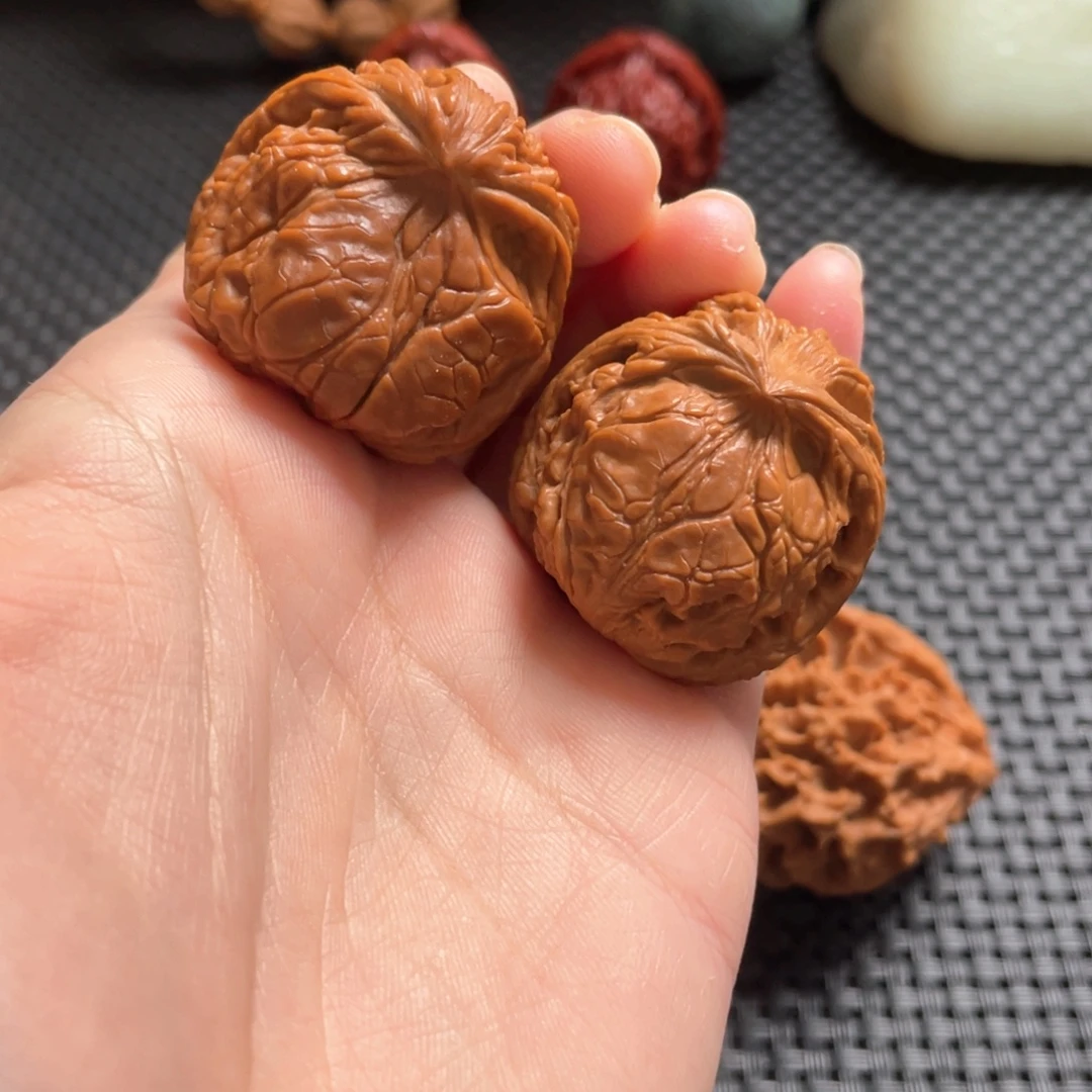 文玩核桃吊坠34+虎头蛇全品