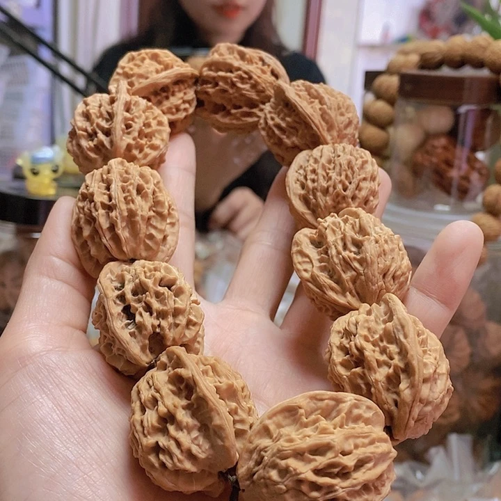 【闪购商品】文玩核桃把件32盘山手持