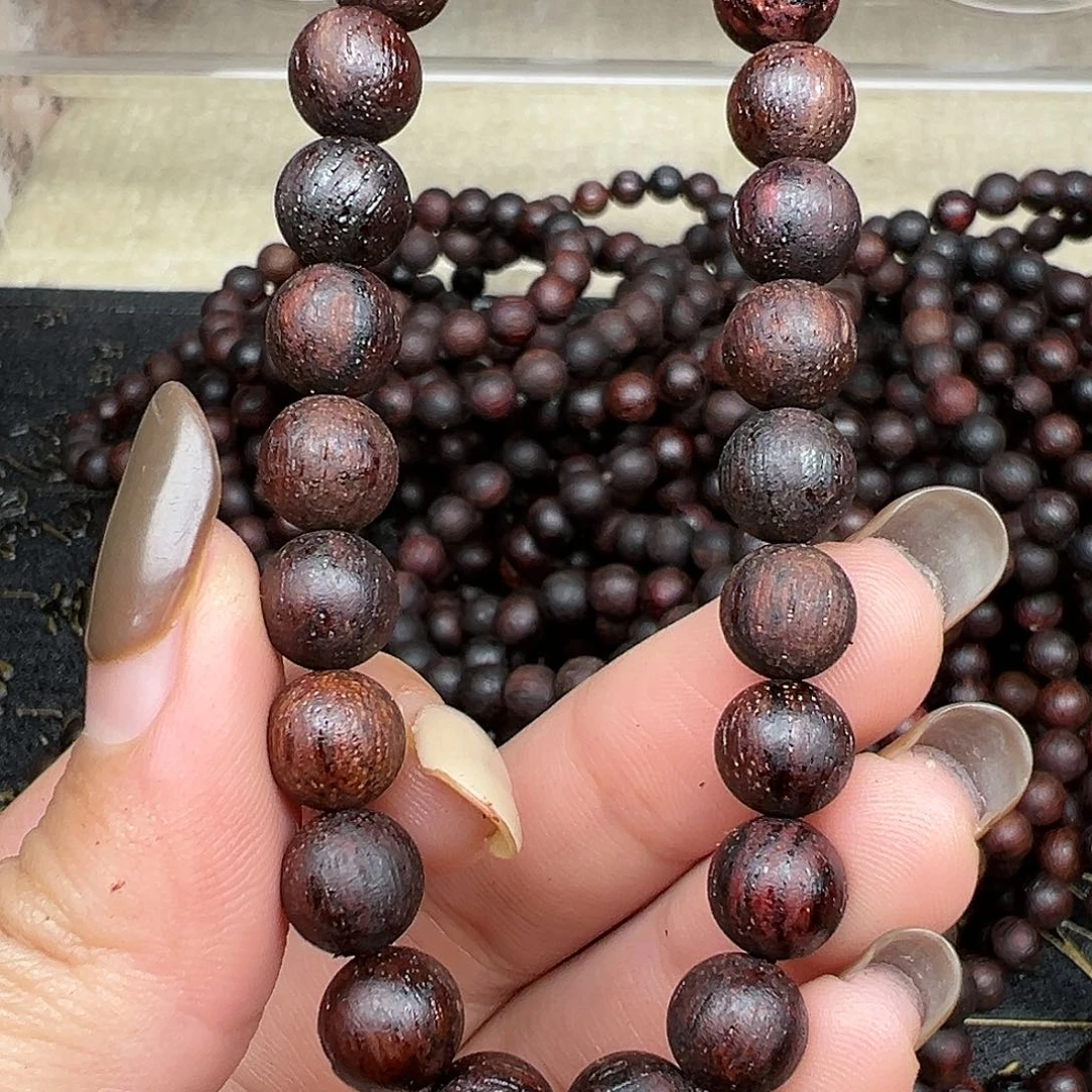 藤类降真香08圆珠紫红油