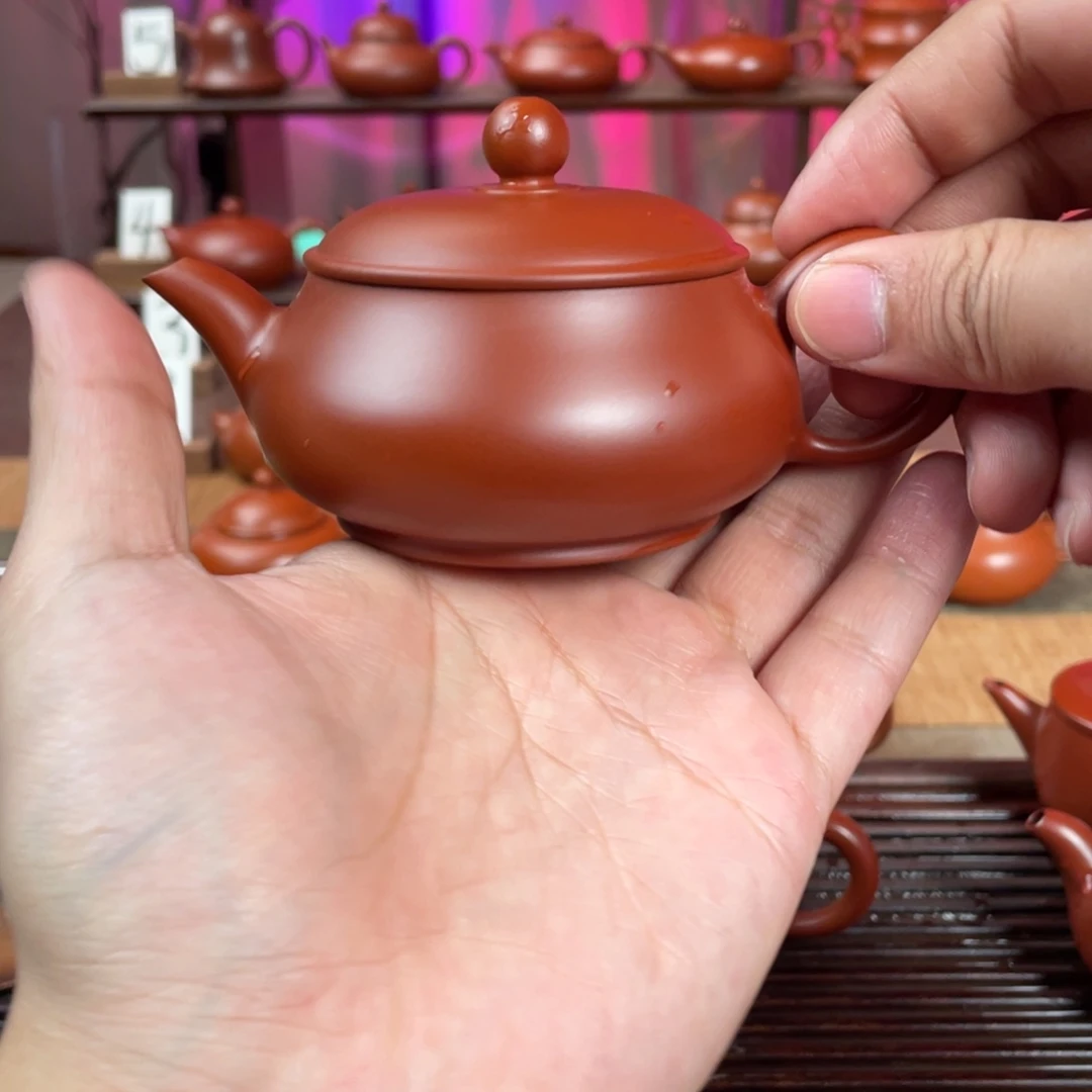 茶壶紫砂精工超薄明炉120cc
