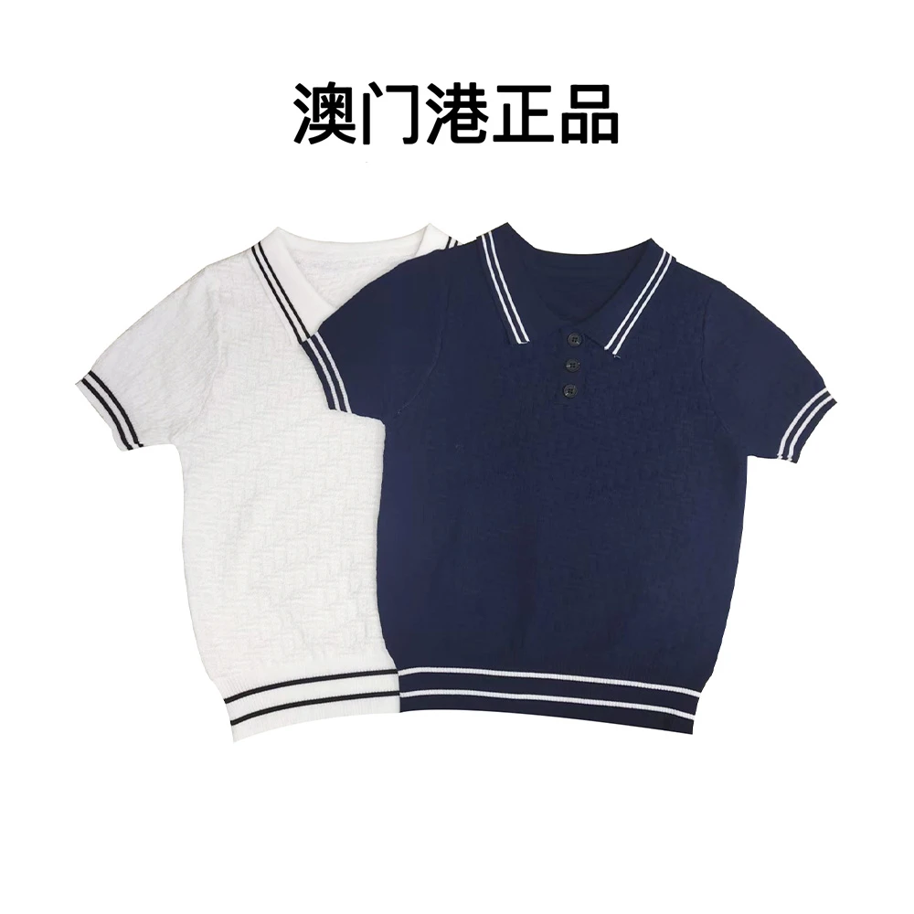 澳门港正品薄款女装显瘦休闲毛针织衫薄款常规款褶皱短款#TX-196