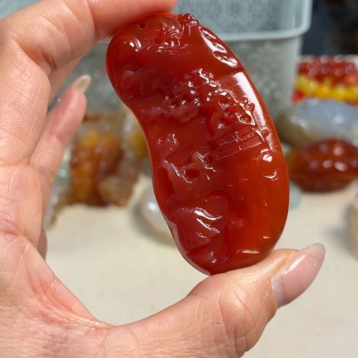 玛瑙/玉髓未镶嵌吊坠(不含链)