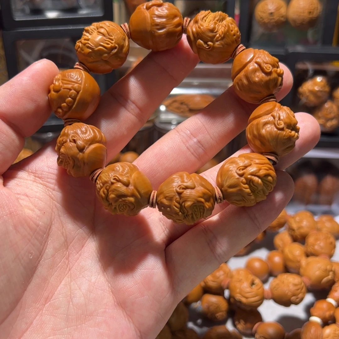 D***•手串/手链橄榄核手工经典恶僧