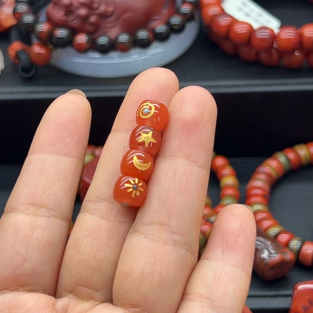 南红玛瑙未镶嵌配饰