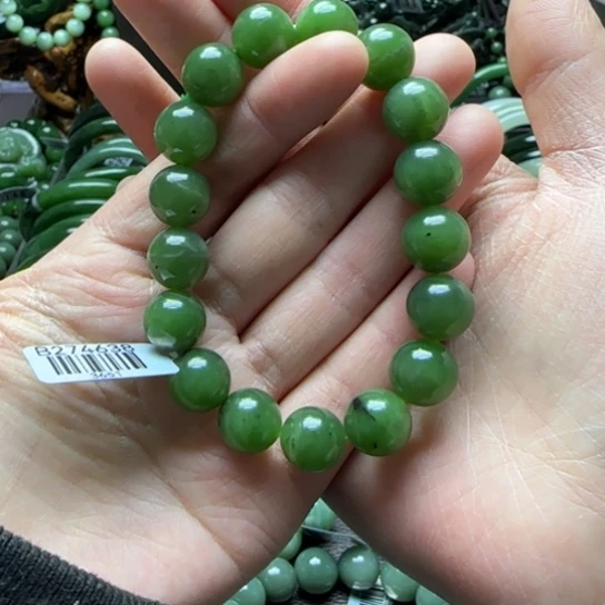 和田玉（碧玉）手串未镶嵌