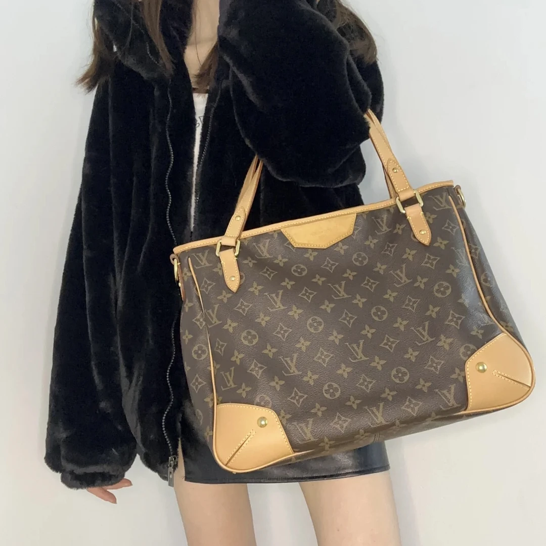 95新 LouisVuitton/路易威登 LV托特机场单肩包972196