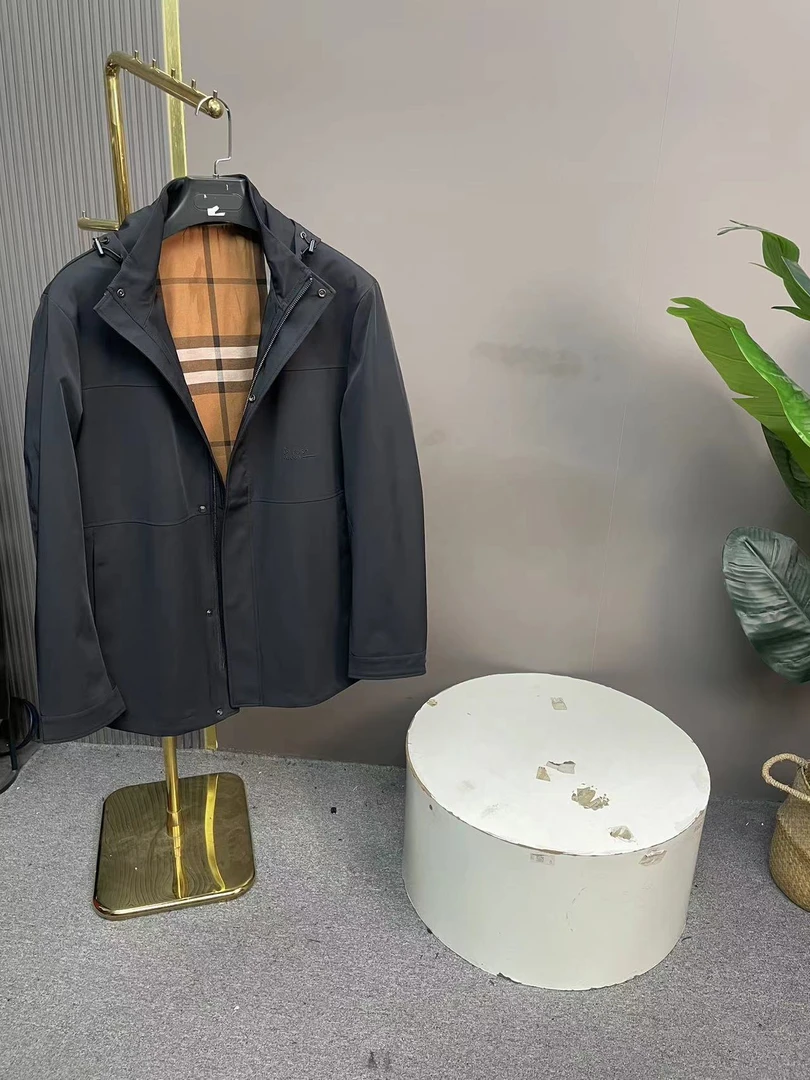 【风衣男士夹克】男士秋冬百搭风衣夹克