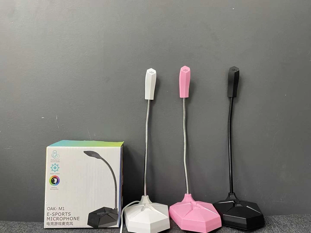准新品 其他 M1有线麦克风单3.5圆口 即插即用可调节角度