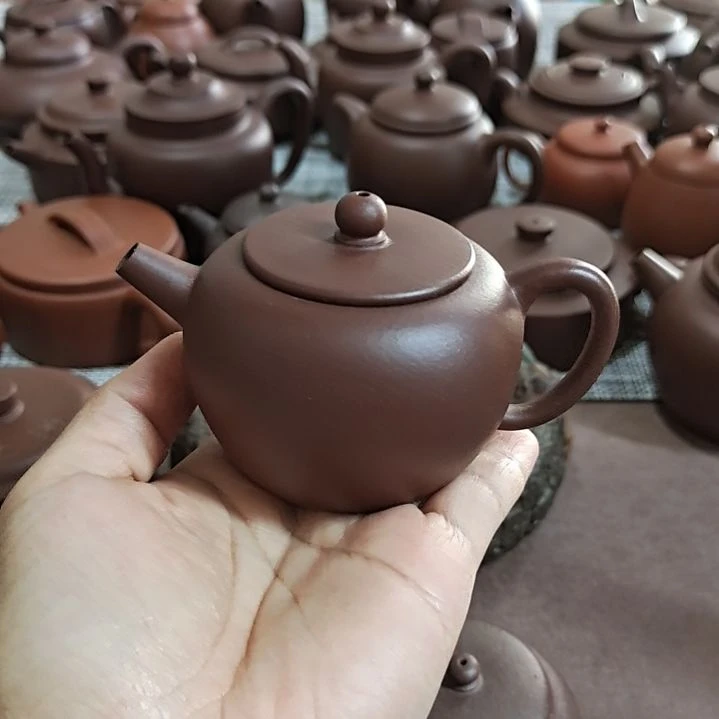 茶壶紫砂苹果壶，，，，，，，